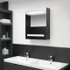 Armoire de salle de bain à miroir led 50x14x60 cm - Couleur au choix Gris