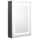 Armoire de salle de bain à miroir led 50 x 13 x 70 cm gris helloshop26 02_0006595 