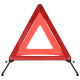 Triangles de signalisation routière 4pcs rouge 56,5x36,5x44,5cm 
