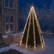  Guirlande lumineuse d'arbre de Noël 400 LED Blanc froid 400 cm 