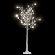 Sapin de noël 120 led saule 1,2 m int/ext - Couleur de l'éclairage au choix Blanc froid