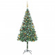  Arbre de Noël artificiel LED et boules et pommes de pin 180 cm 