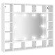Armoire de miroir 91 x 15 x 76,5 cm avec led blanc helloshop26 02_0006540 