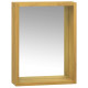 Armoire à miroir 30x10x40 cm bois de teck solide 