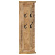 Porte-manteaux 2 pcs bois massif de manguier 38x100 cm 