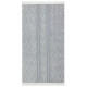 Tapis gris clair 120x180 cm coton 