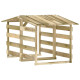 Pergolas avec toits 2 pcs 100x90x100 cm bois de pin imprégné 