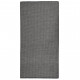 Tapis à tissage plat d'extérieur 100x200 cm gris 