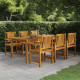 Table de jardin 200x100x74 cm bois d'acacia solide 