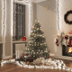  Guirlande lumineuse à LED groupées 2000 LED 17m PVC - Couleur d'éclairage au choix Blanc froid