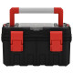 Boîte à outils noir et rouge 45x28x26,5 cm 