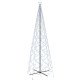 Arbre de Noël cône 1400 LED Blanc froid 160x500 cm 