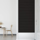 Panneaux muraux 12 pcs 90x15 cm velours 1,62 m² - Couleur au choix Noir