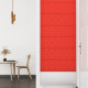 Panneaux muraux 12 pcs 90x30 cm similicuir 3,24 m² - Couleur au choix Rouge