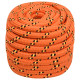 Corde de bateau 100 m polypropylène - Couleur et diamètre au choix Orange