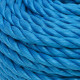 Corde de travail bleu polypropylène - Longueur et diamètre au choix 