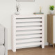 Cache-radiateur 79,5x19x84 cm bois massif de pin - Couleur au choix Blanc