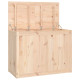 Boîte à linge 88,5x44x66 cm bois massif de pin 