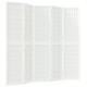 Cloison de séparation pliable 5 panneaux 200x170 cm blanc 