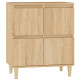 Buffet chêne sonoma 60x35x70 cm bois d'ingénierie 