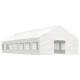 Belvédère avec toit blanc 15,61x5,88x3,75 m polyéthylène 