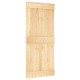 Porte narvik 90x210 cm bois massif de pin 