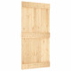 Porte 100x210 cm bois massif de pin 