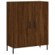 Buffet chêne marron 69,5x34x90 cm bois d'ingénierie 