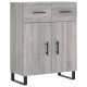 Buffet sonoma gris 69,5x34x90 cm bois d'ingénierie 