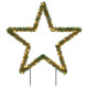  Décoration lumineuse étoile de Noël avec piquets 115 LED 85 cm 