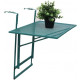 Table de balcon pliable en métal lina - Couleur au choix Vert