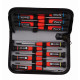 Jeu 12 tournevis de précision en trousse - MOB - 9169020001 