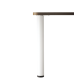 Jeu de 4 pieds MANART Ø 60 mm H.710 mm Blanc - 23R/EPBLANC 