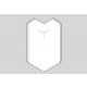 Angle Extérieur pour Plinthe Electrique PVC hêtre 20x70 mm 