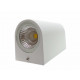 Applique murale led b20 6w ip44 blanc - couleur eclairage : blanc neutre 4000k - 5500k 