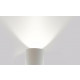 Applique murale led b26 3w ip44 blanc - couleur eclairage au choix 