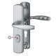 Ensemble de sécurité New York 1810H/3452A-ZA/3450 Aspect Inox 37-42 mm - Clé i - HOPPE AG - 10714251 