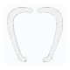Paire de poignées Austral + kit fixation ALMA - Ral 9010 Blanc - 7010-9010 