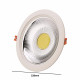 Downlight spot led cob rond 30w ø228mm - couleur eclairage au choix 