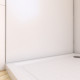Lot de 2 panneaux muraux blanc 90x210 cm - profilés de jonction - wall' it - Couleur de finition au choix Chromé