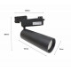 Spot led sur rail 30w binaire triphasé blanc - couleur eclairage au choix 