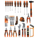 Servante plastique équipée 36 outils, fidex-814508 