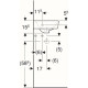 Lave main d'angle GEBERIT Renova Compact - 450x155x395 mm - 276132000 