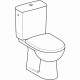 Pack WC au sol Renova GEBERIT avec abattant - 501.757.00.1 