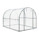 Serre de jardin tunnel grünwald en acier et pvc 200 x 300 x 190 cm helloshop26 03_0008257 