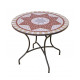 Table mosaique aney90 ronde 90o, hev31385 