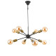 Lustre lampe lumière suspendu suspension à 8 branches amiens e27 helloshop26 03_0007599 