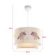 Lustre lampe lumière suspendu suspension pour enfant e27 70 cm motif de licorne helloshop26 03_0007548 