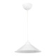 Lustre lampe lumière suspendu suspension en plastique hauteur 48 cm e27 blanc helloshop26 03_0007499 