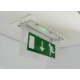 Kit de fixation Plafond éclairage sur tranche pour Blocs Secours A,AA,B LUMINOX 